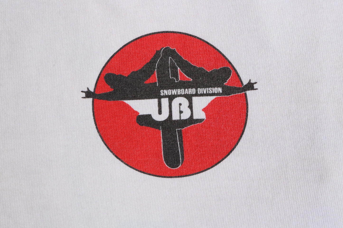 Snowboard Division White Long Sleeve Graphic Shirt