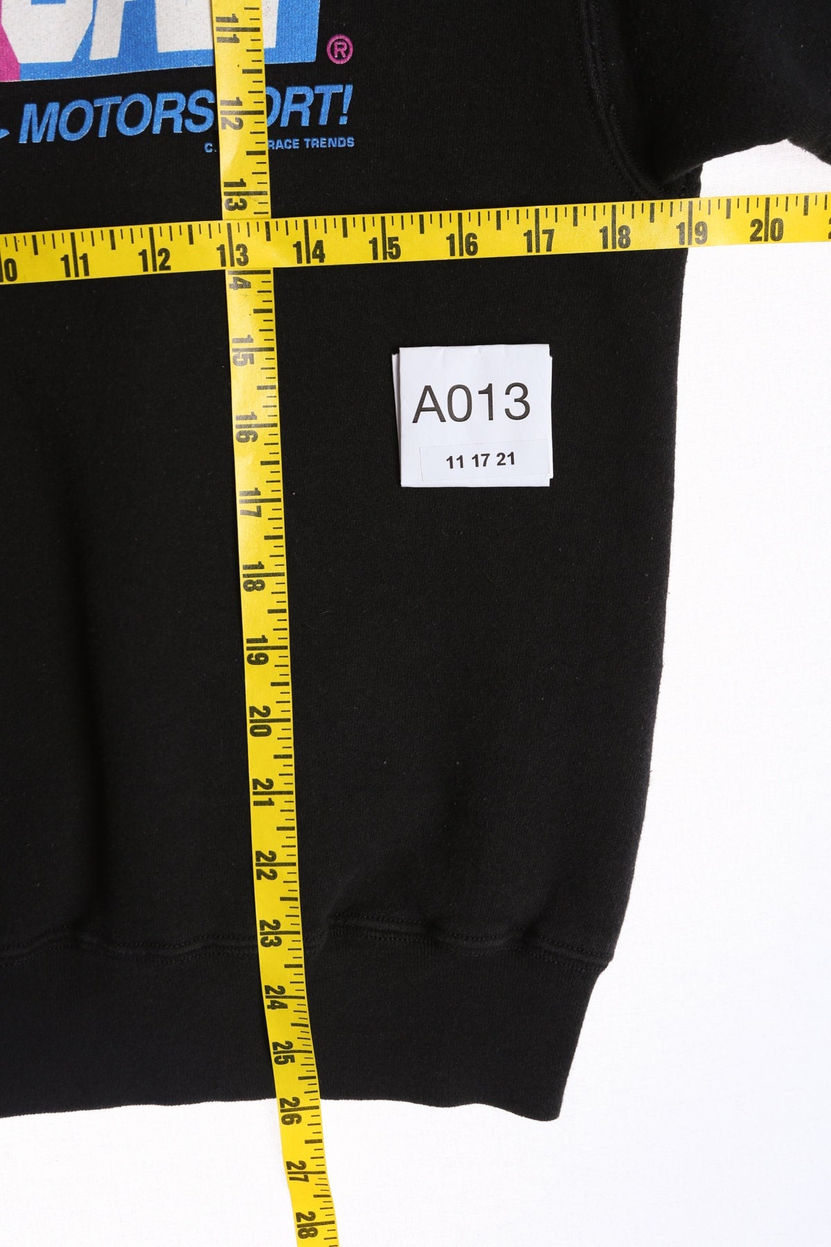 Vintage Black NASCAR Graphic Sweatshirt