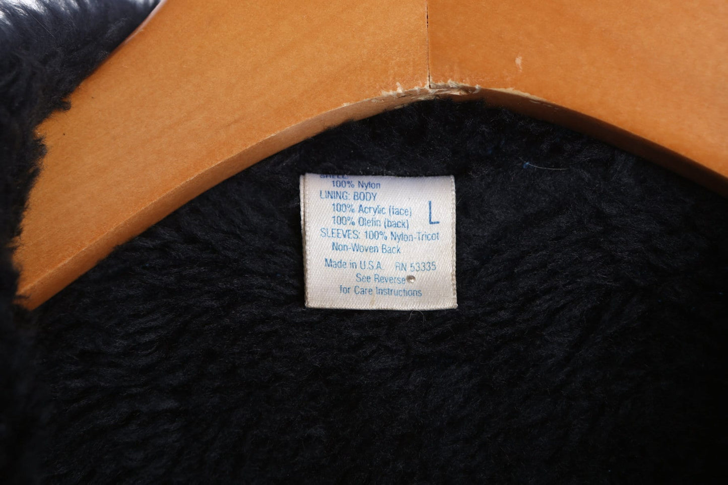 Vintage Blue Nylon Racing Jacket with Cobra Patch - Era 70's - 80's