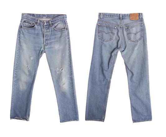 501 Levi's Denim Pants - Made in USA - Era 80's - 90's