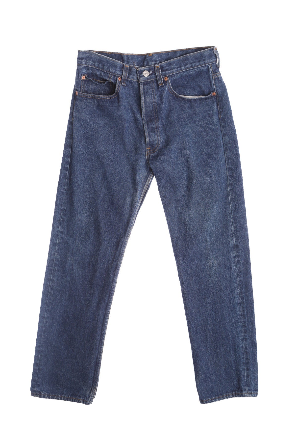 501 Blue Levi's Jeans - Medium Wash - Made in USA - XX