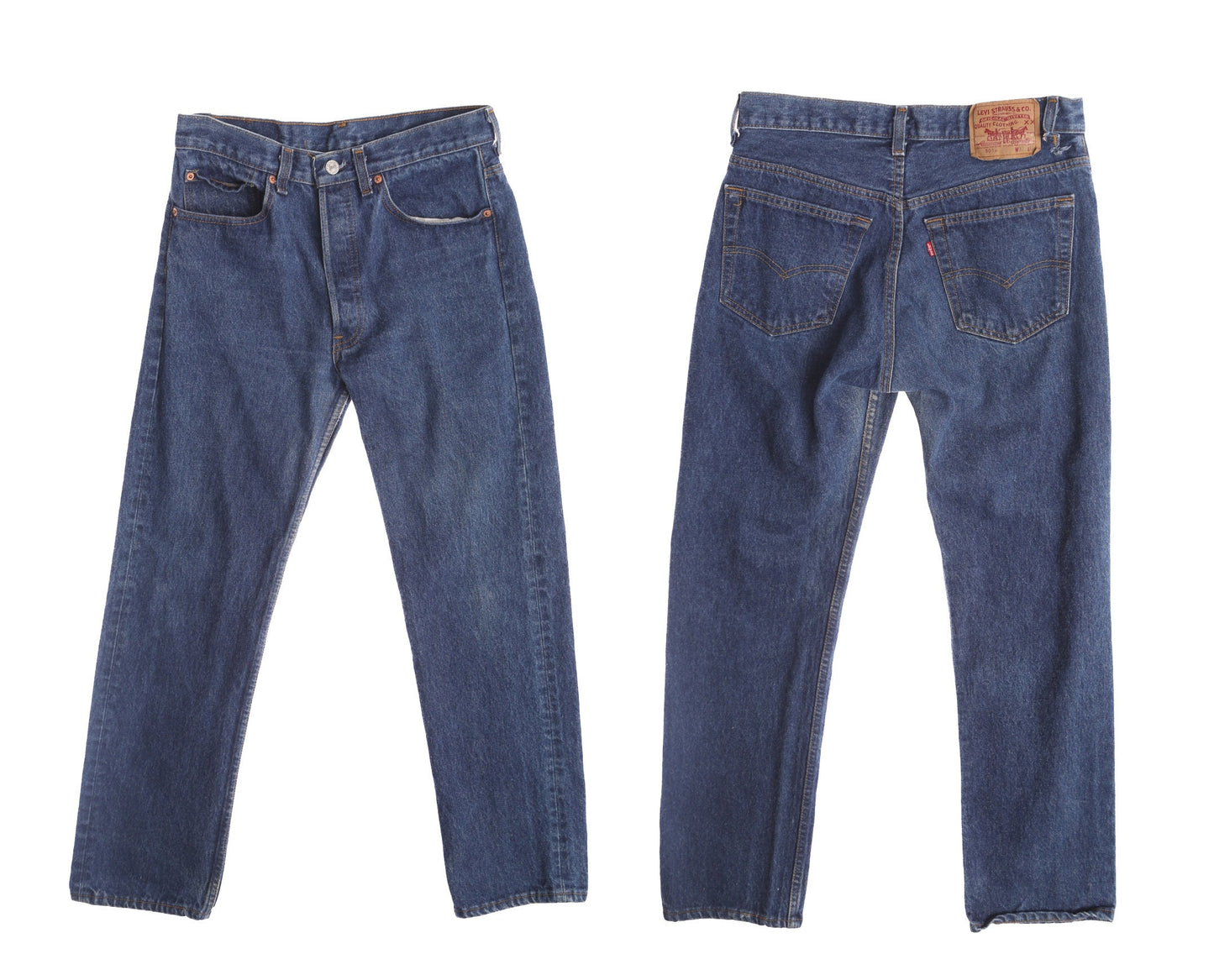 501 Blue Levi's Jeans - Medium Wash - Made in USA - XX