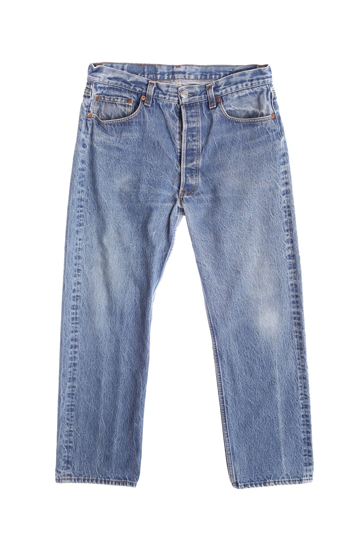 Vintage 501 Levi's Blue Denim Pants - Made in USA