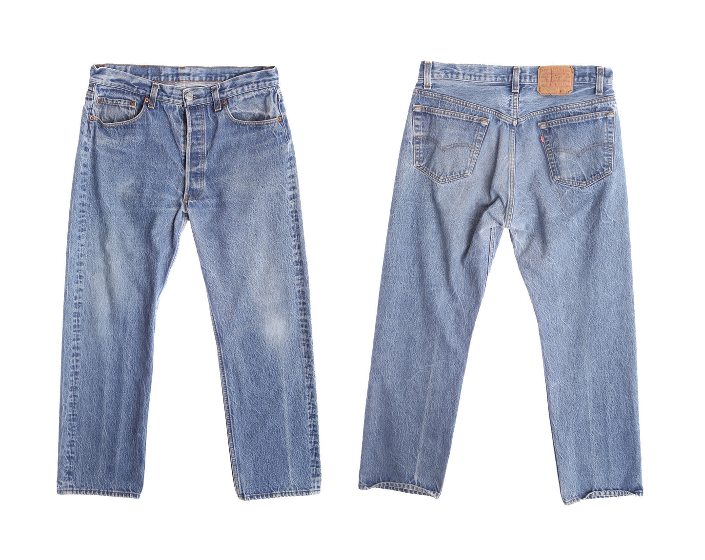 Vintage 501 Levi's Blue Denim Pants - Made in USA