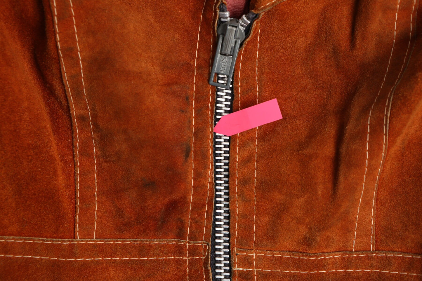 70's Women Brown Suede Jacket