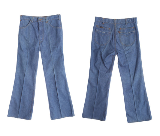 Vintage Levi's Bell Bottom Pants - Era 70's - 80's