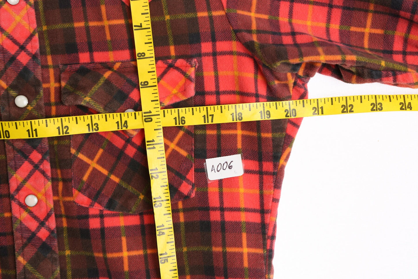 Vintage Men Red Western Flannel Shirt By Ely Plains Rider