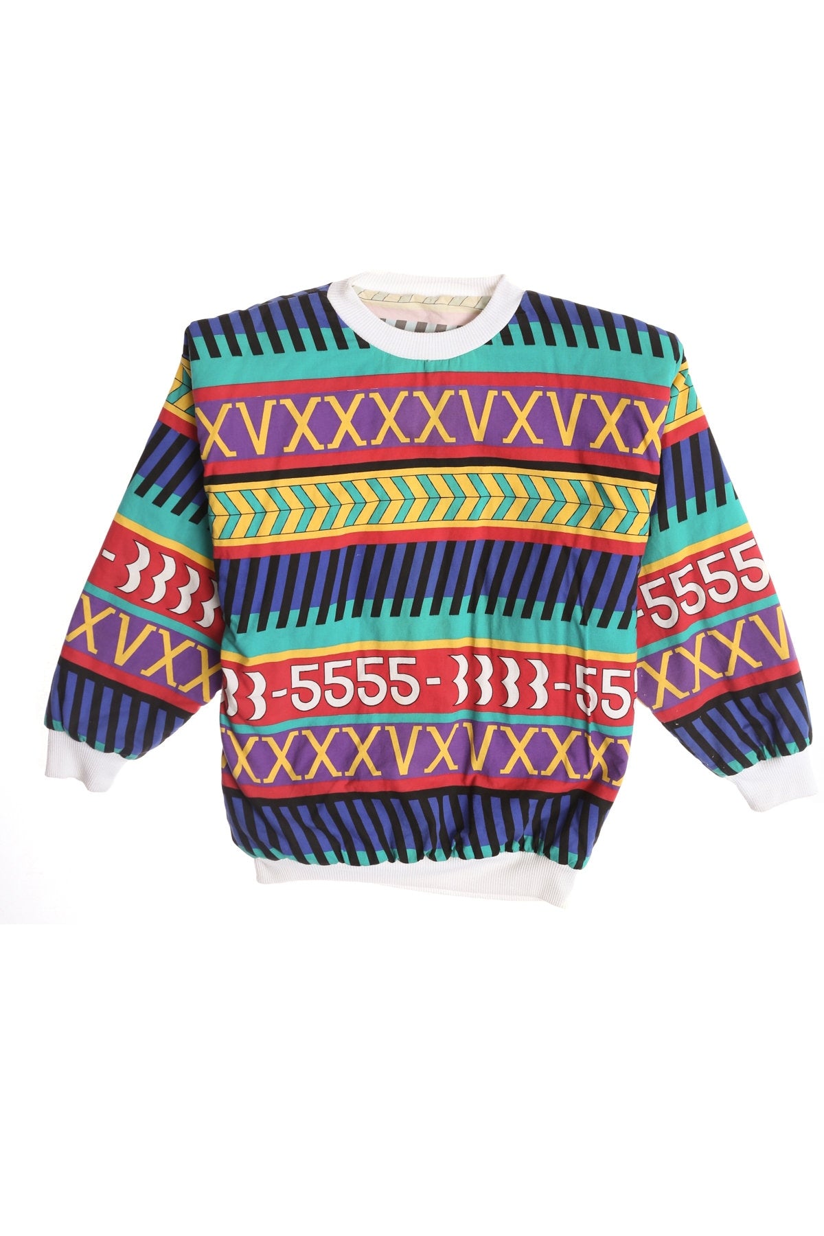 Vintage Graphic Crew Neck Sweatshirt - Era 90's - Y2K