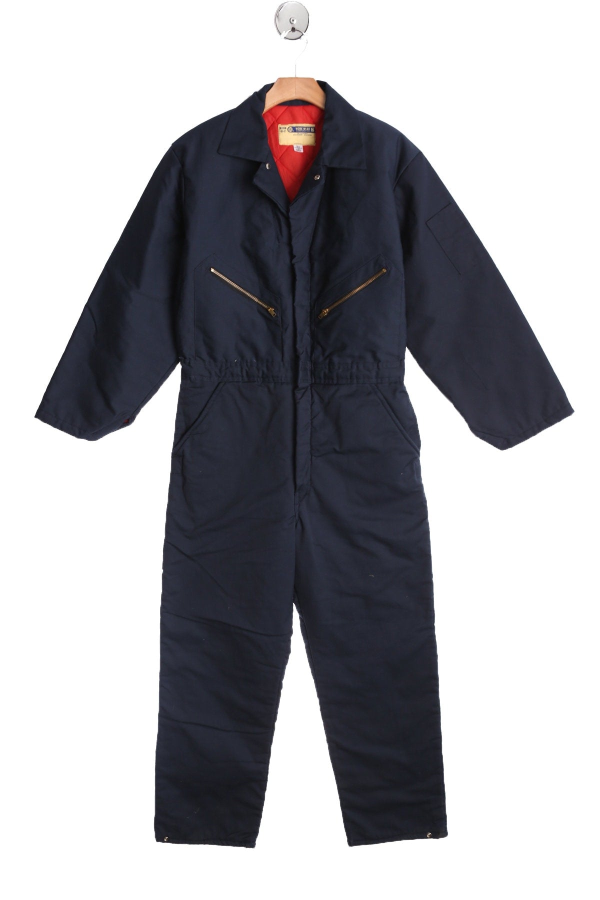 Vintage Men Blue Work Coverall