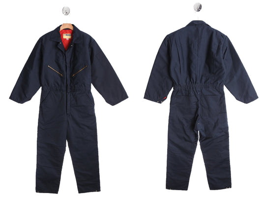 Vintage Men Blue Work Coverall