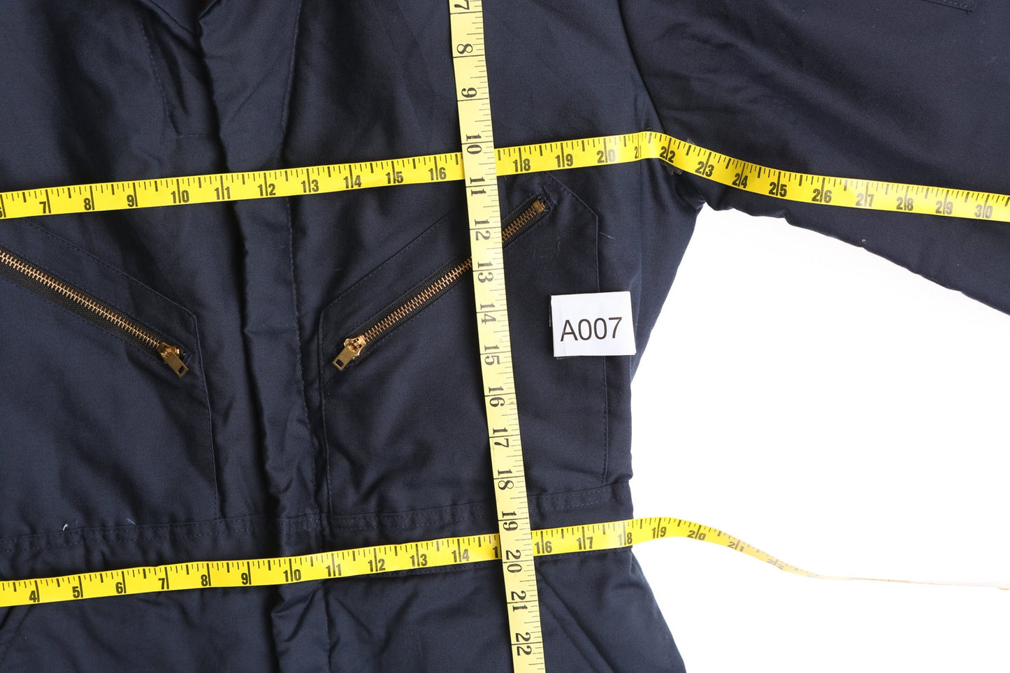 Vintage Men Blue Work Coverall