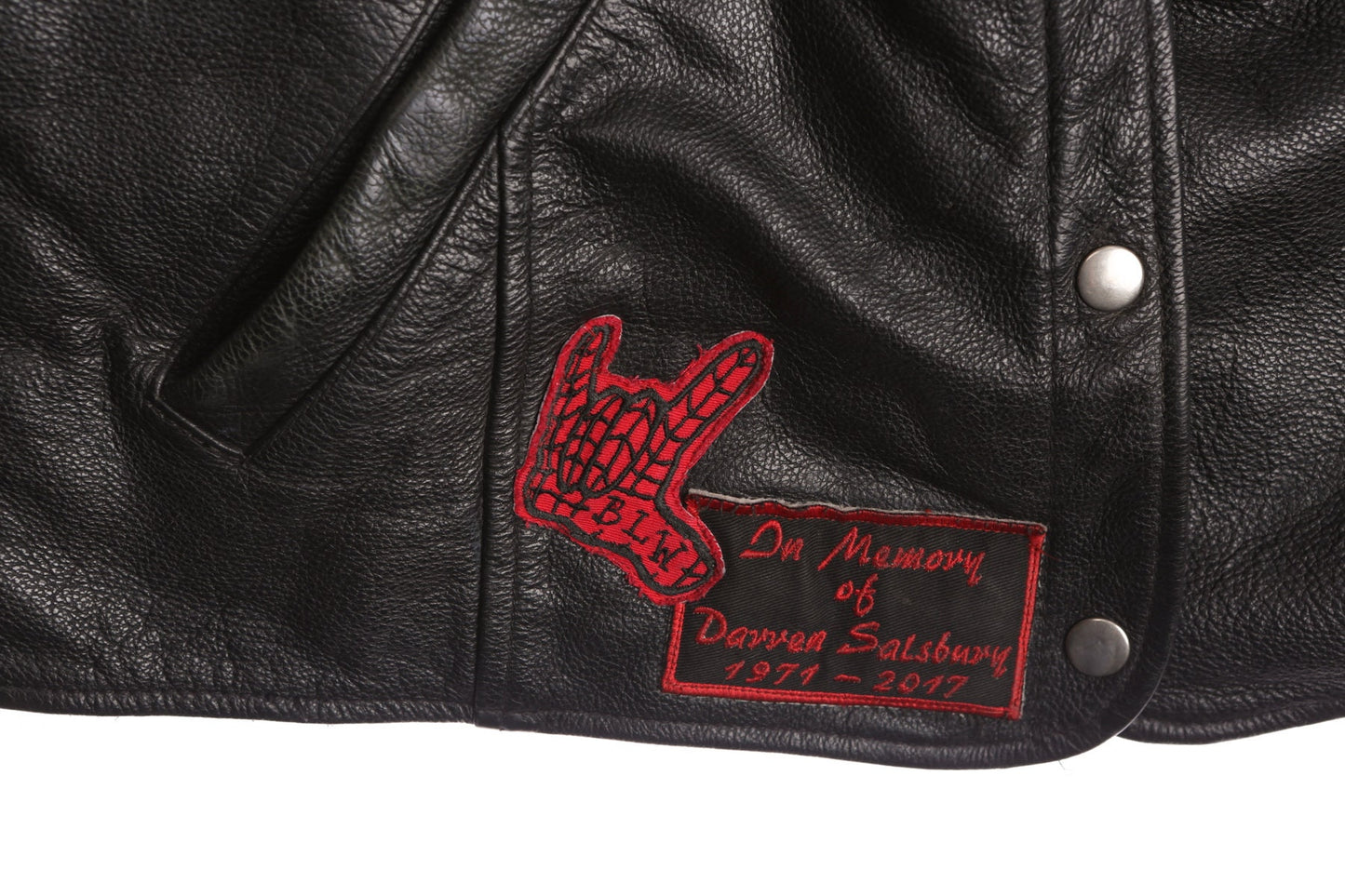 Vintage Women Black Biker Leather Vest