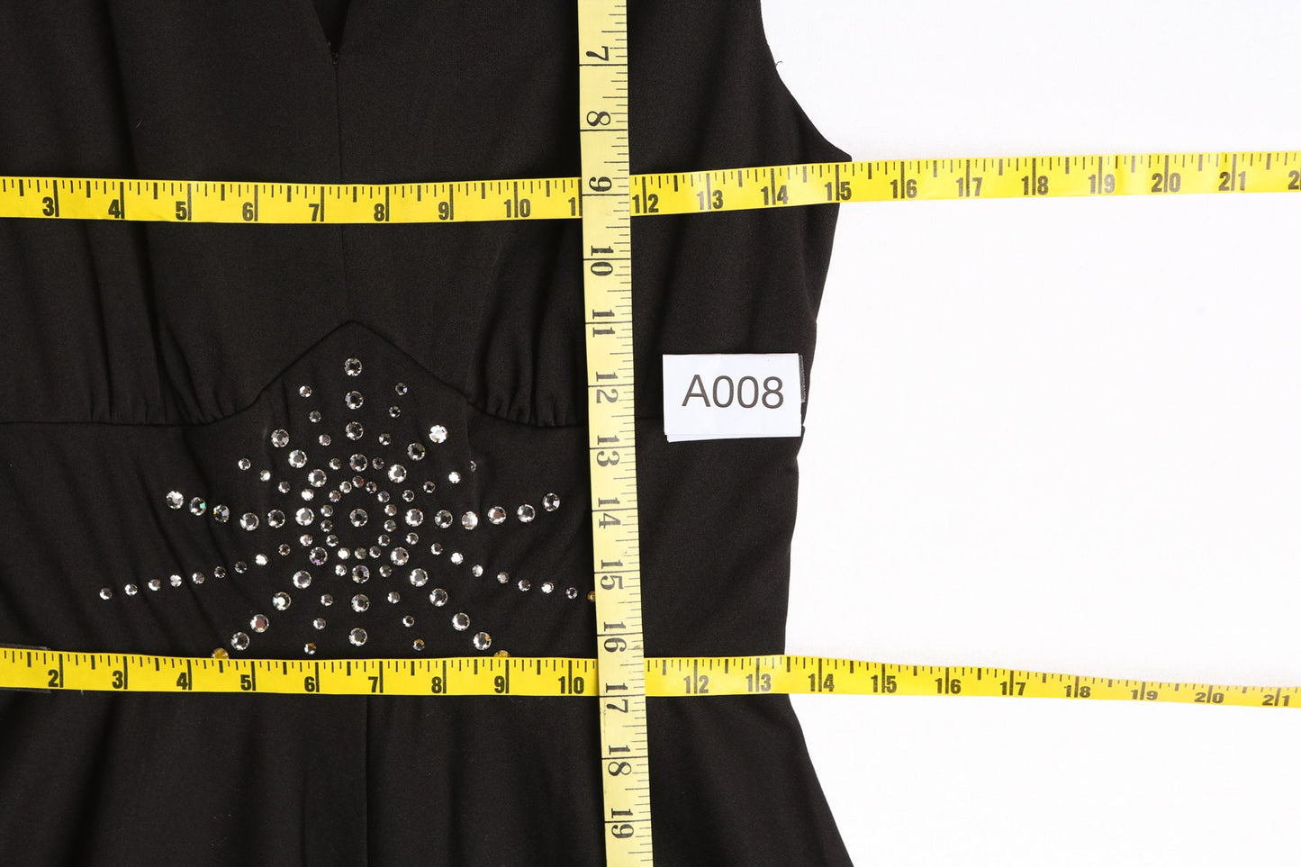 Vintage Women Black Bell Bottom Jumpsuit