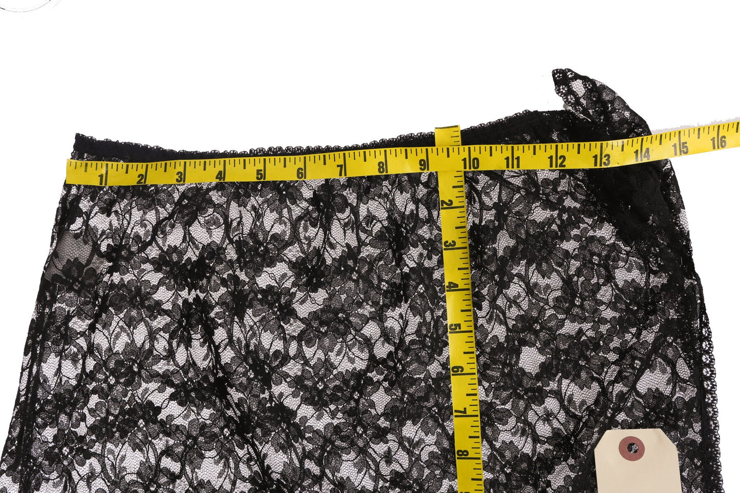Women Black Lace Slip Under Skirt