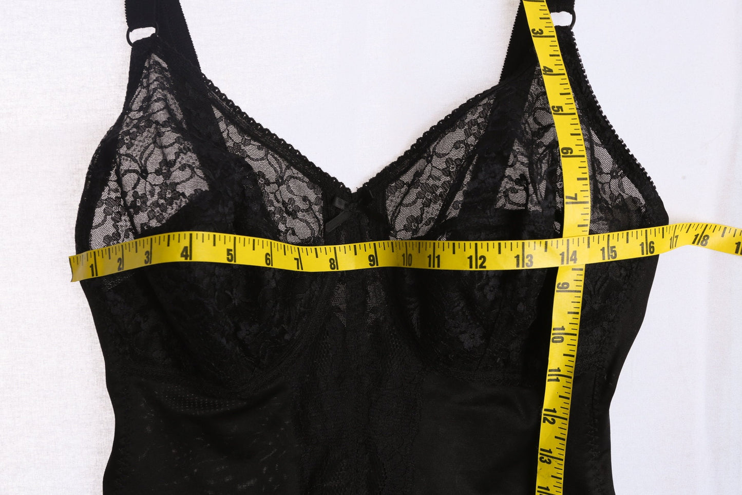Vintage Women Black Body Lingerie Suit