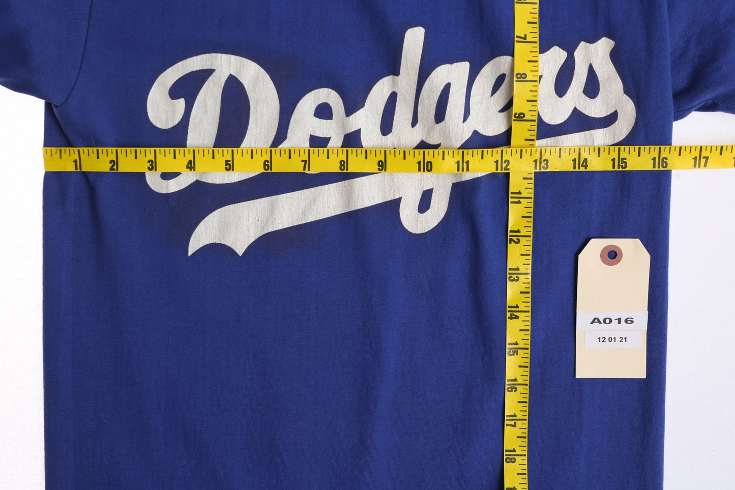 Vintage Dodgers Blue Graphic T-shirt by Rawlings - Made in USA - Era 80's - 90's