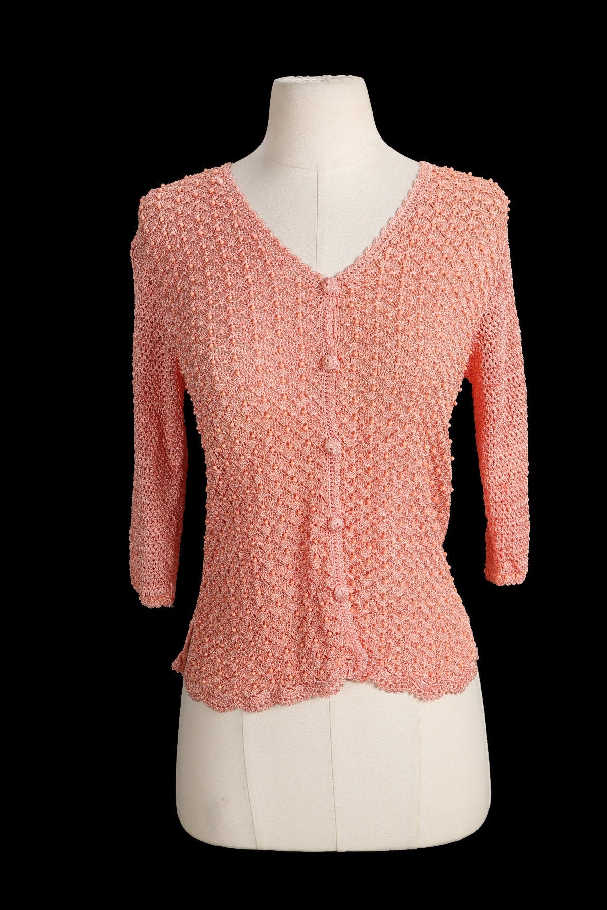Women Knitted Pink Y2K Top