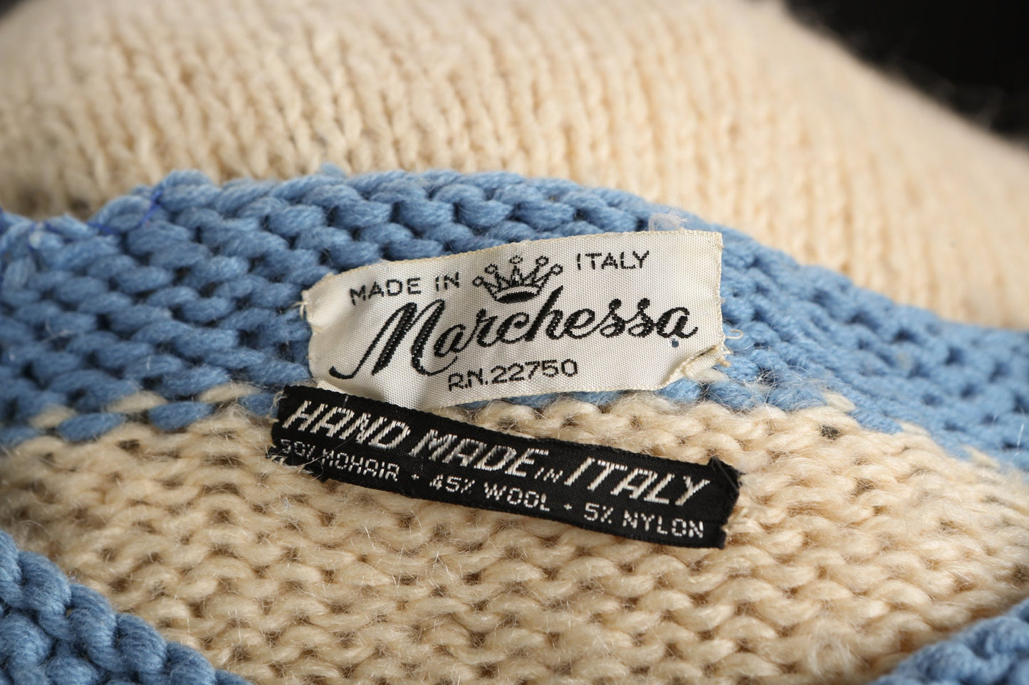 Vintage Women Button Up Embroidered Flowers by Marchessa - Era 60's - 70's