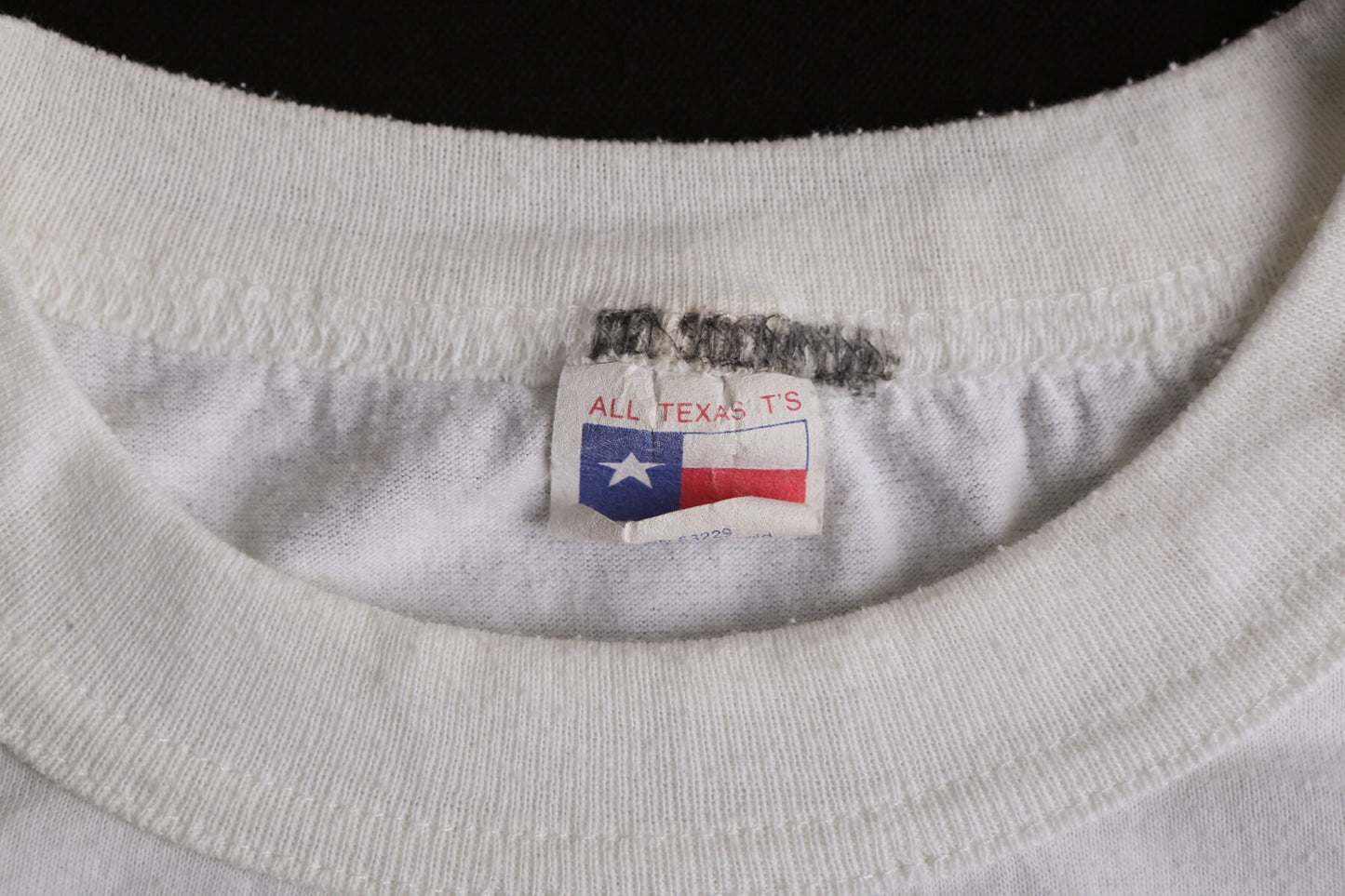 Genesis Invisible Tour 1986 White Graphic Tt-shirt