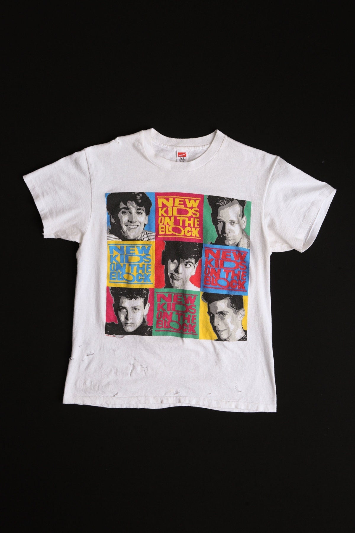 The New Kids on the Block Tour White Graphic T-shirt