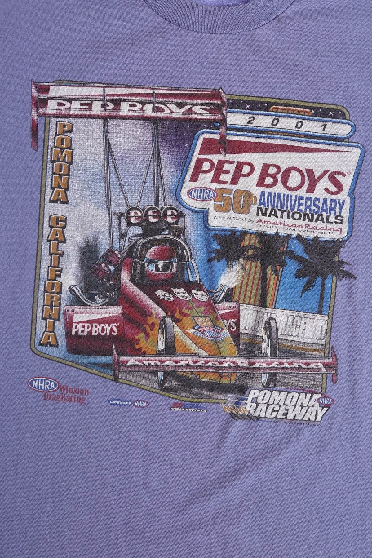 Pomona Raceway 50th Anniversary National Graphic T-shirt