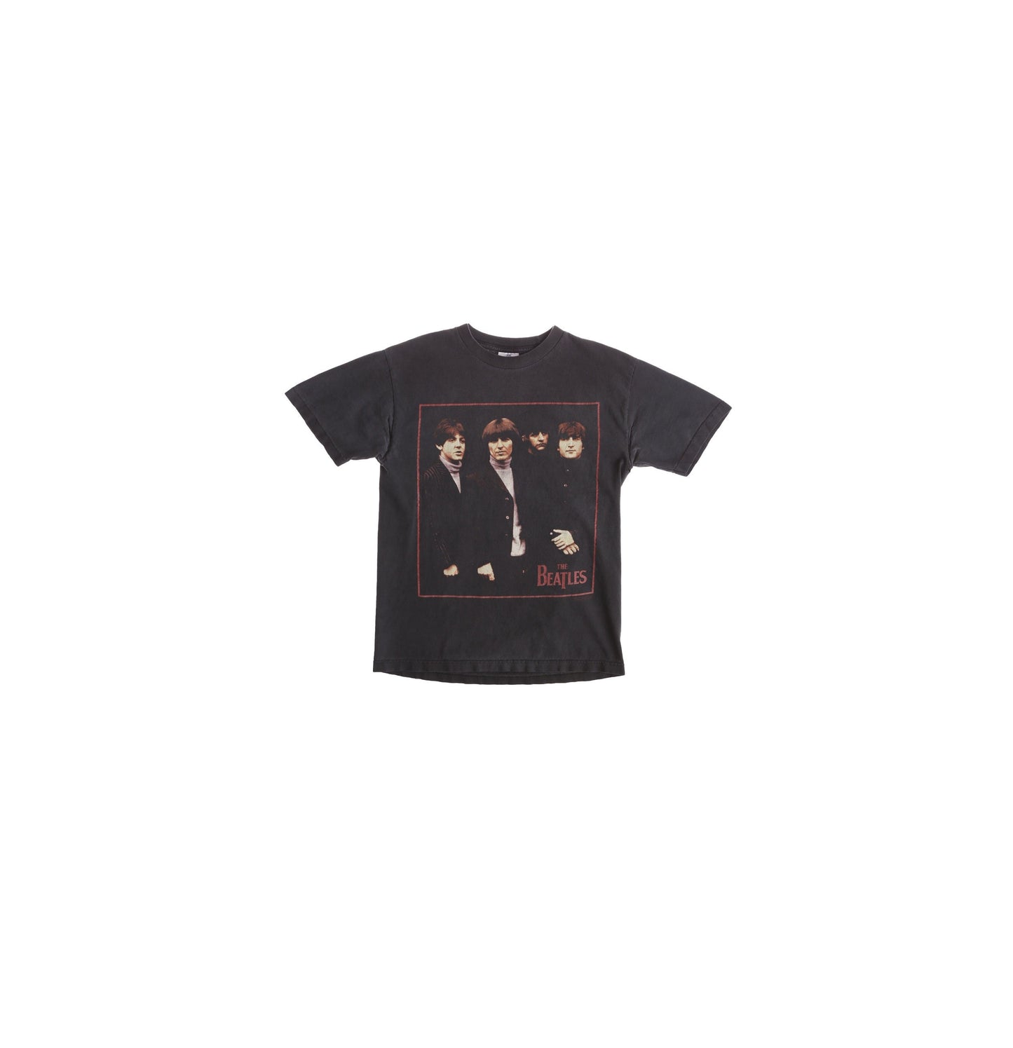 The Beatles Black Graphic T-shirt