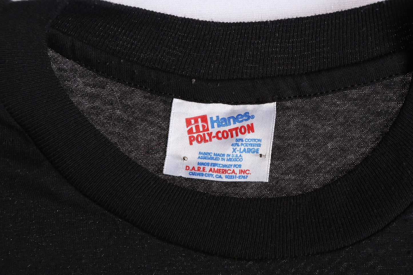 DARE to keep Kids Off Drugs Black Graphic T-shirt