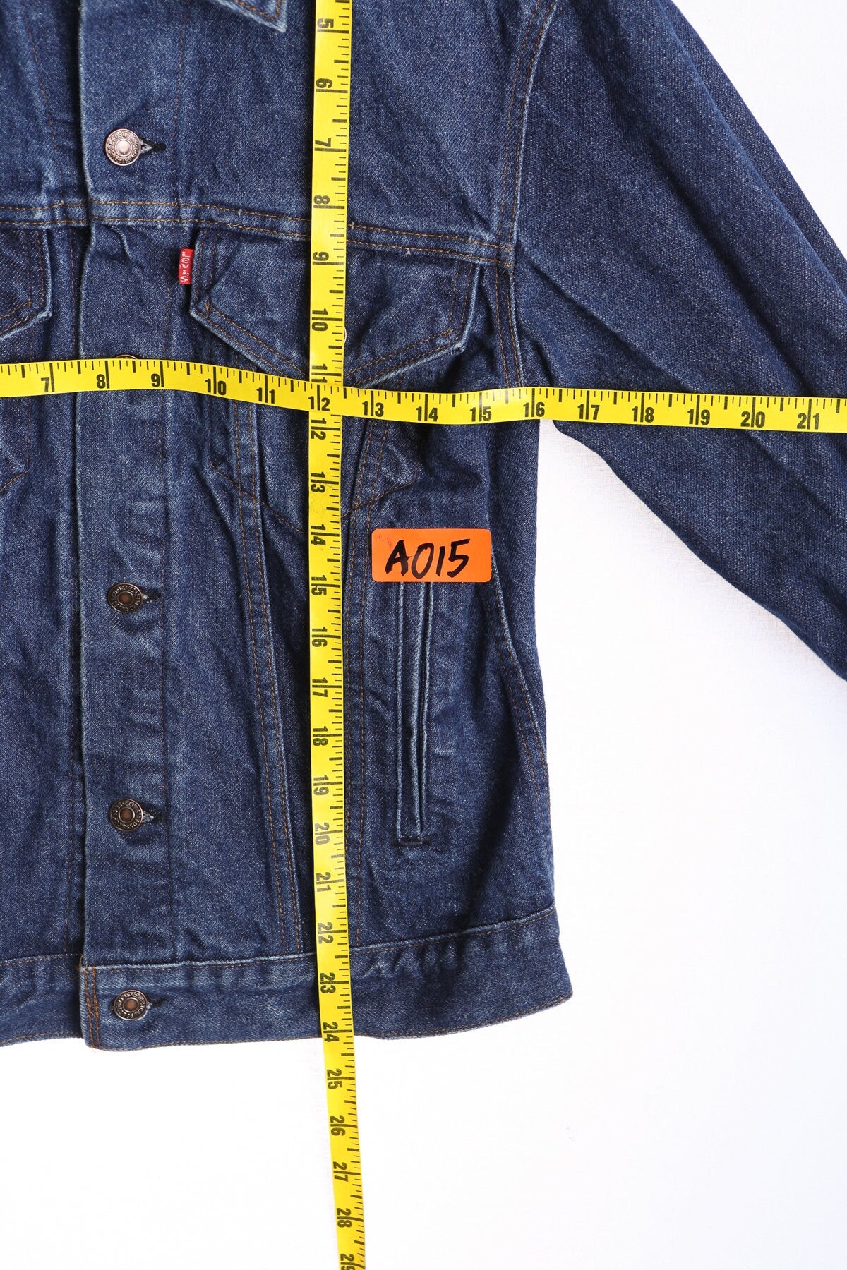 Vintage Levi's Trucker Blue Denim Jacket - Era 80s - 90s