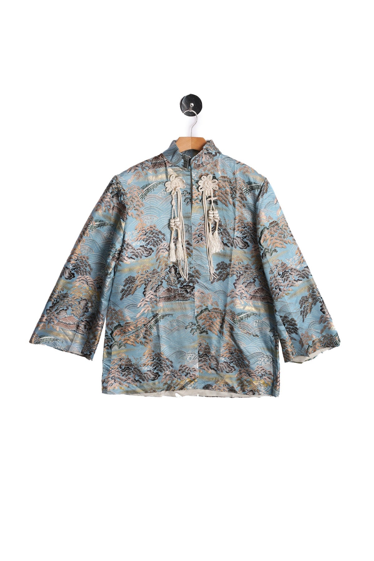 Vintage Blue Cheongsam Jacket