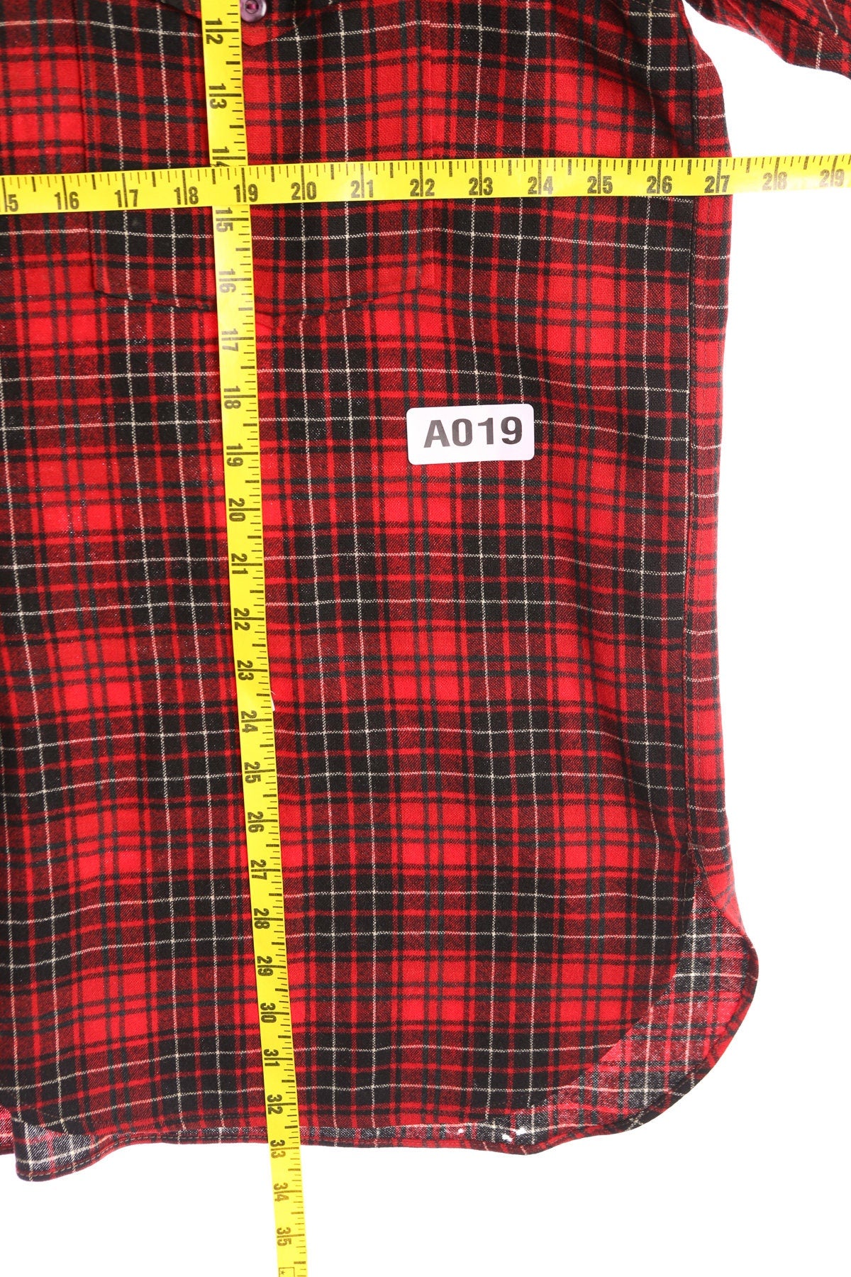 Pendleton Men's Red Plaid Flannel Shirt