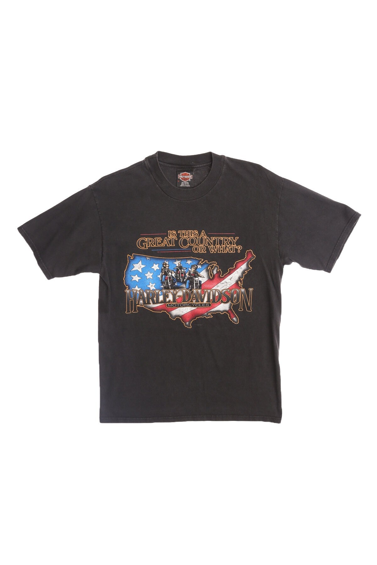 Vintage Harley Davidson T-shirt - Barger Canoga Park California