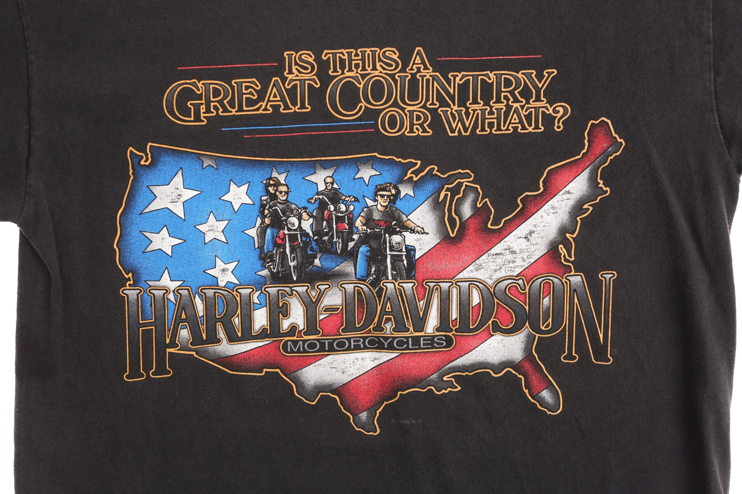 Vintage Harley Davidson T-shirt - Barger Canoga Park California