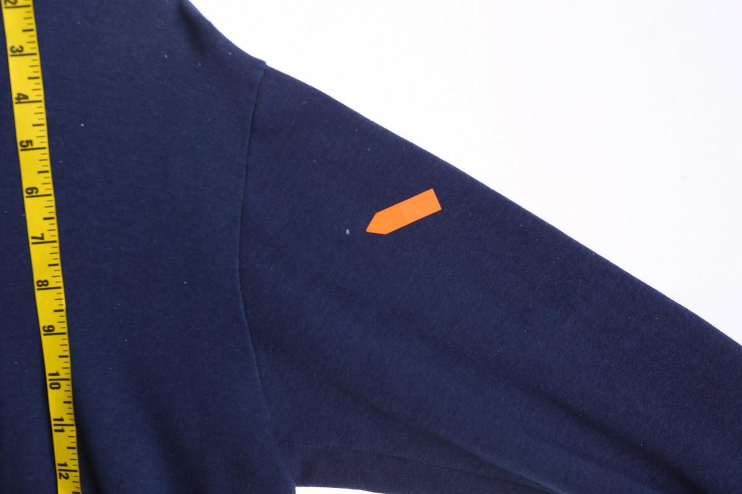 Vintage Blue No Print Zipper Closure Hoodie