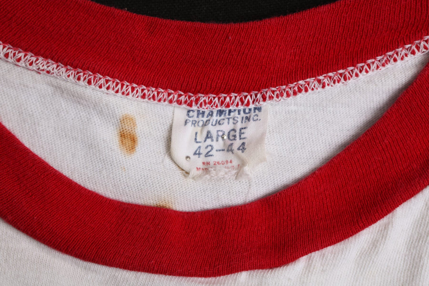 USHA 1970 The Olympic Club White Cut Off Sleeves T-shirt