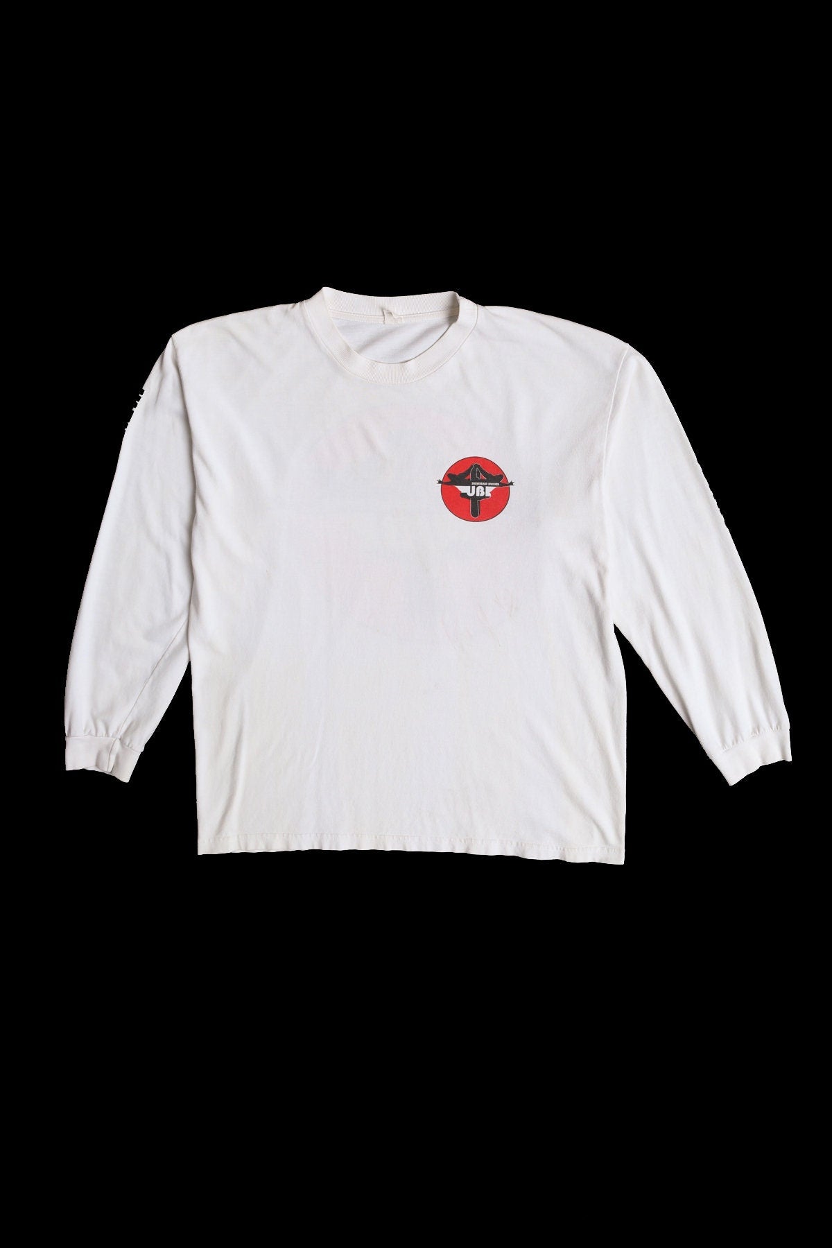 Snowboard Division White Long Sleeve Graphic Shirt