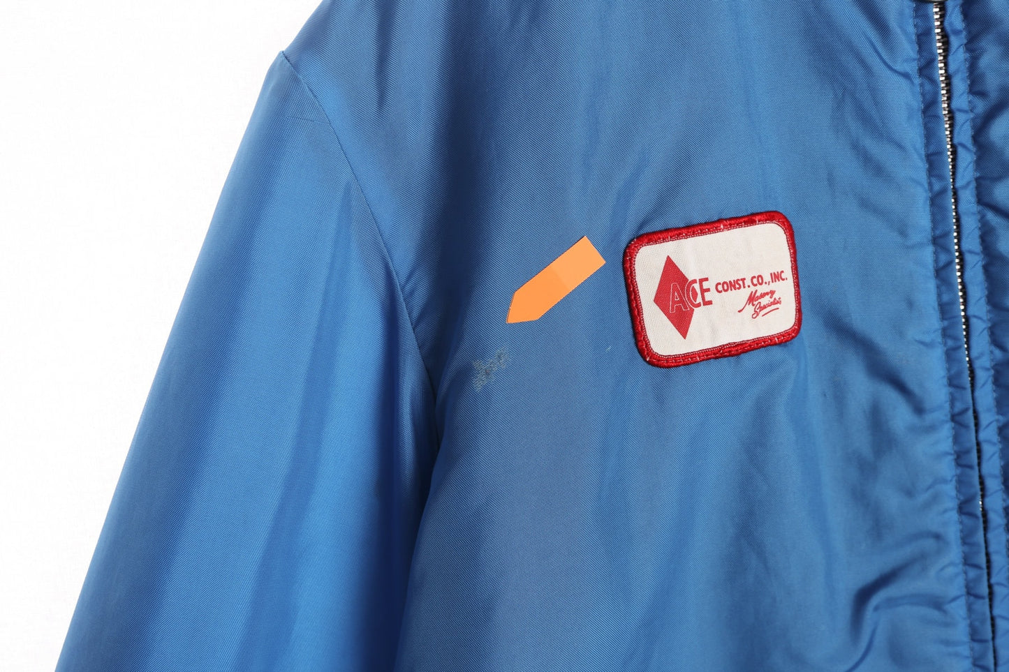 Vintage Blue Nylon Racing Jacket