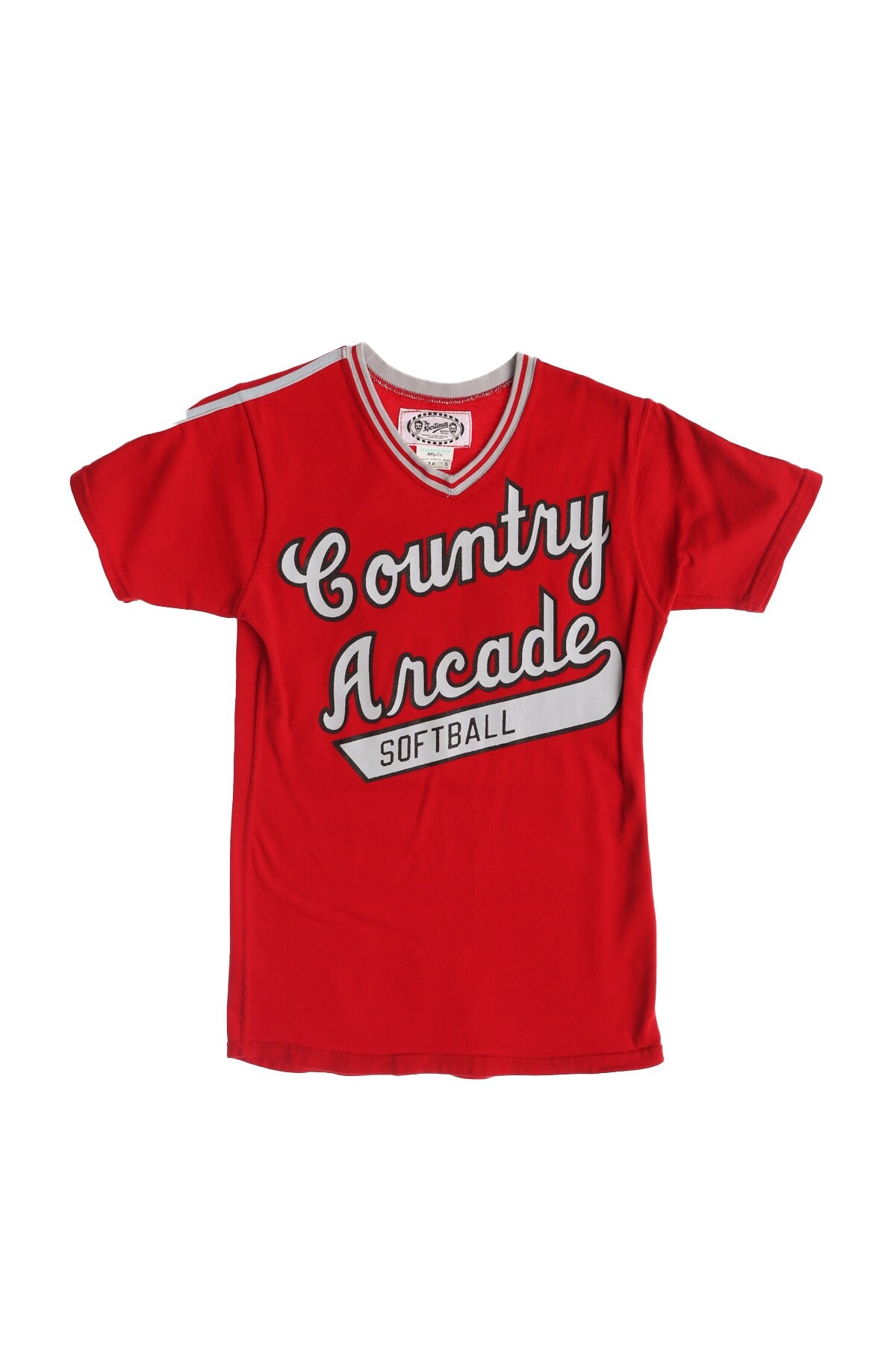 Country Arcade Softball Red Vintage Jersey by The Sportsman