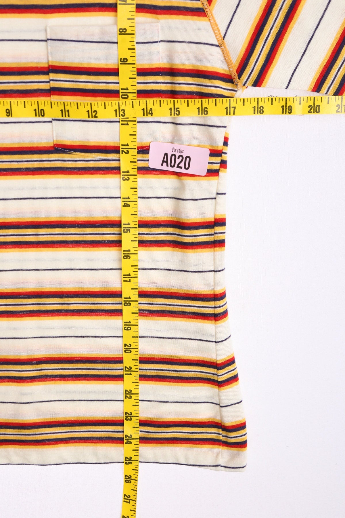 Vintage Striped Beige Shirt