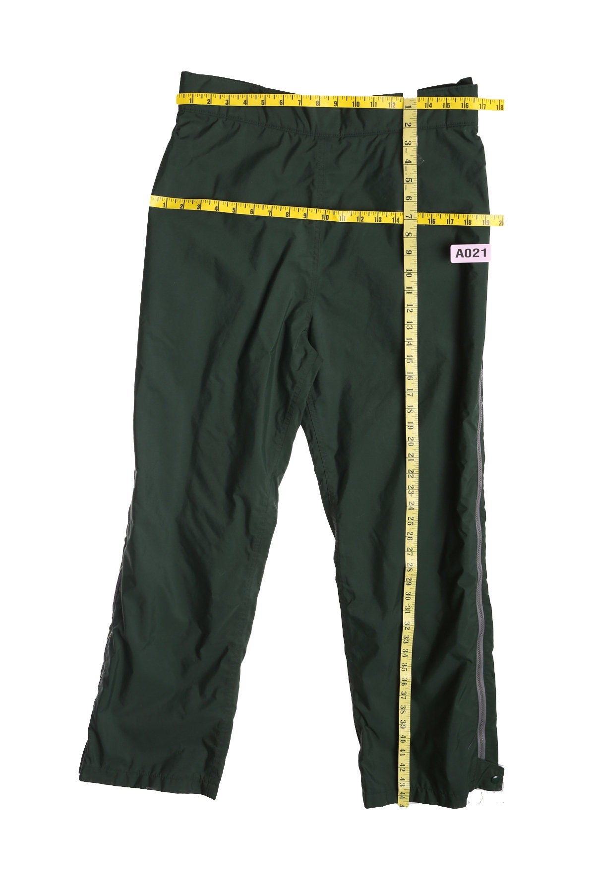 North Face Green Nylon Pants - Made in USA