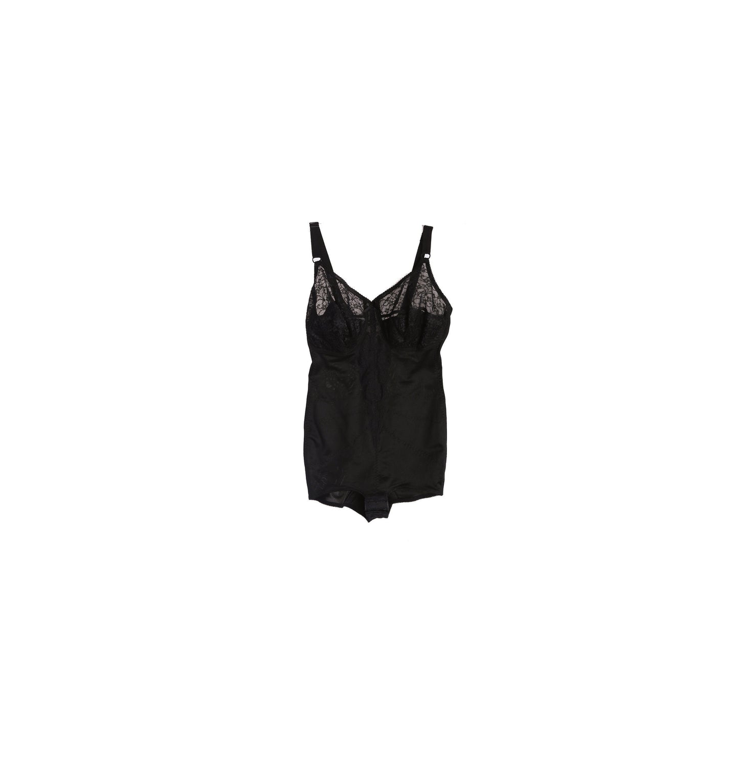 Vintage Women Black Body Lingerie Suit