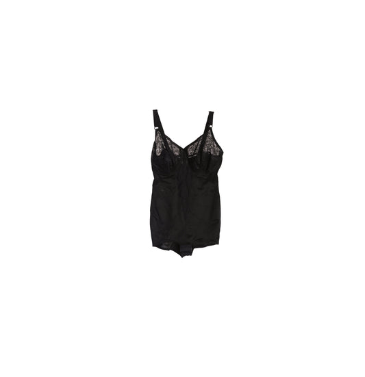 Vintage Women Black Body Lingerie Suit
