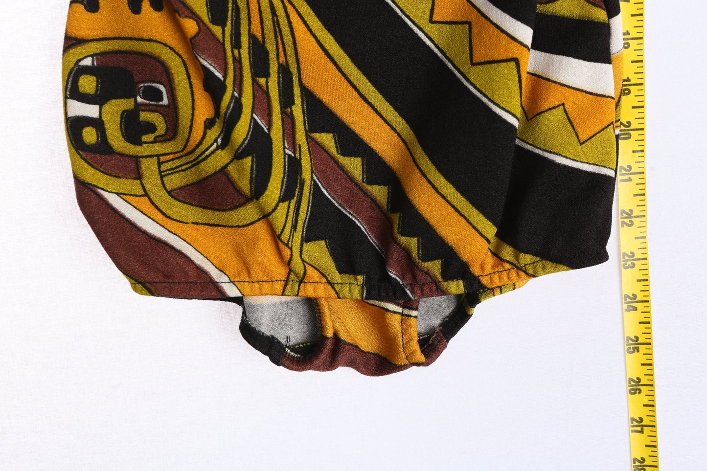 Vintage Women Polyester Swimsuit - Era 1960's to 1970's