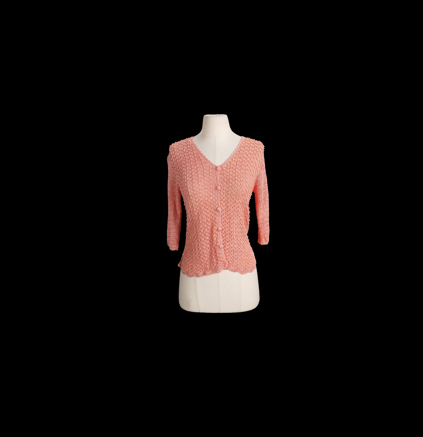 Women Knitted Pink Y2K Top