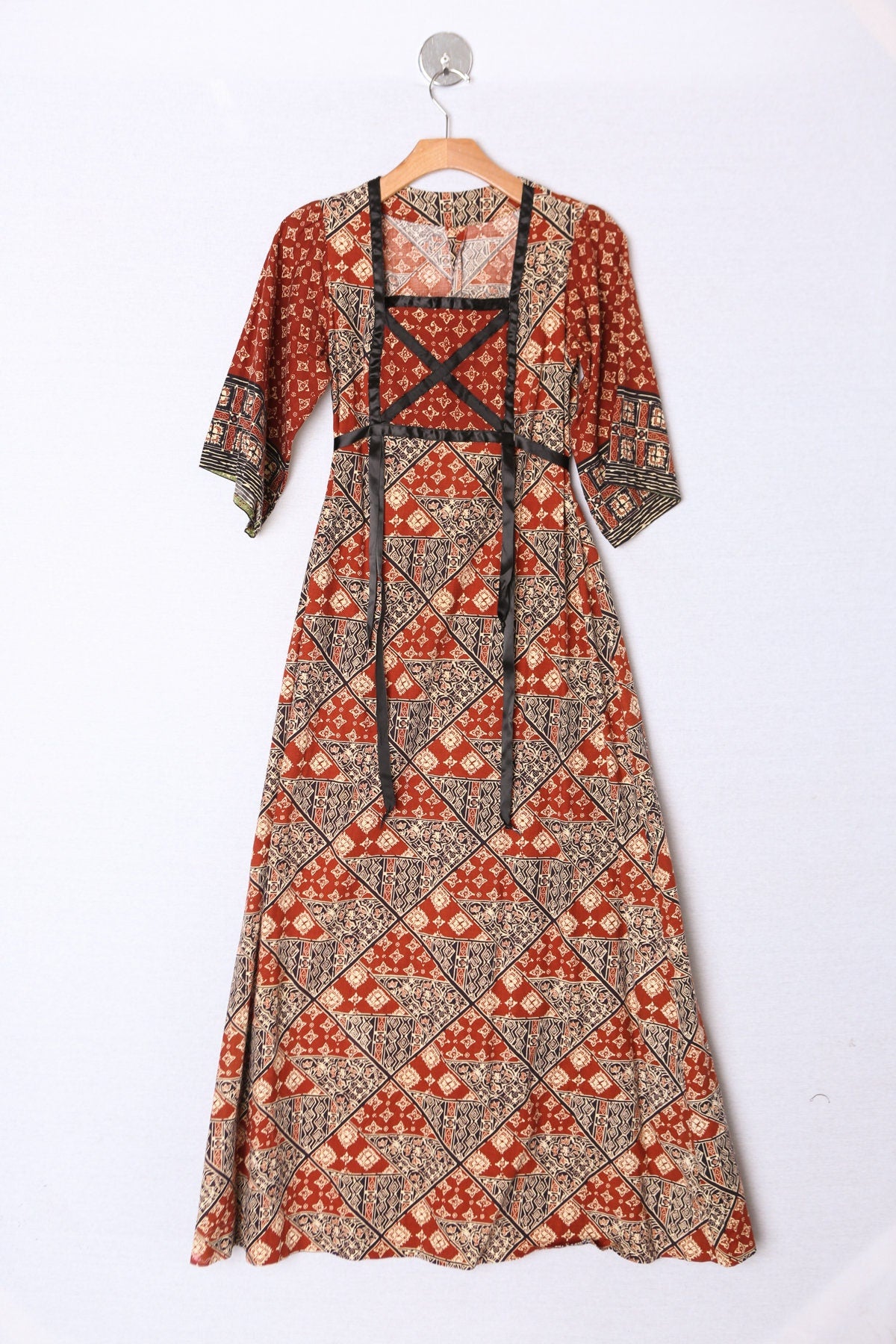 Vintage Women Boho Long Summer Dress