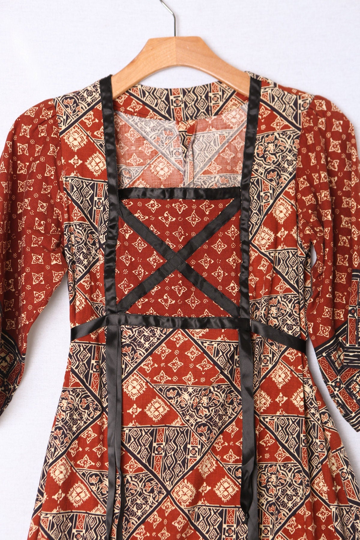 Vintage Women Boho Long Summer Dress