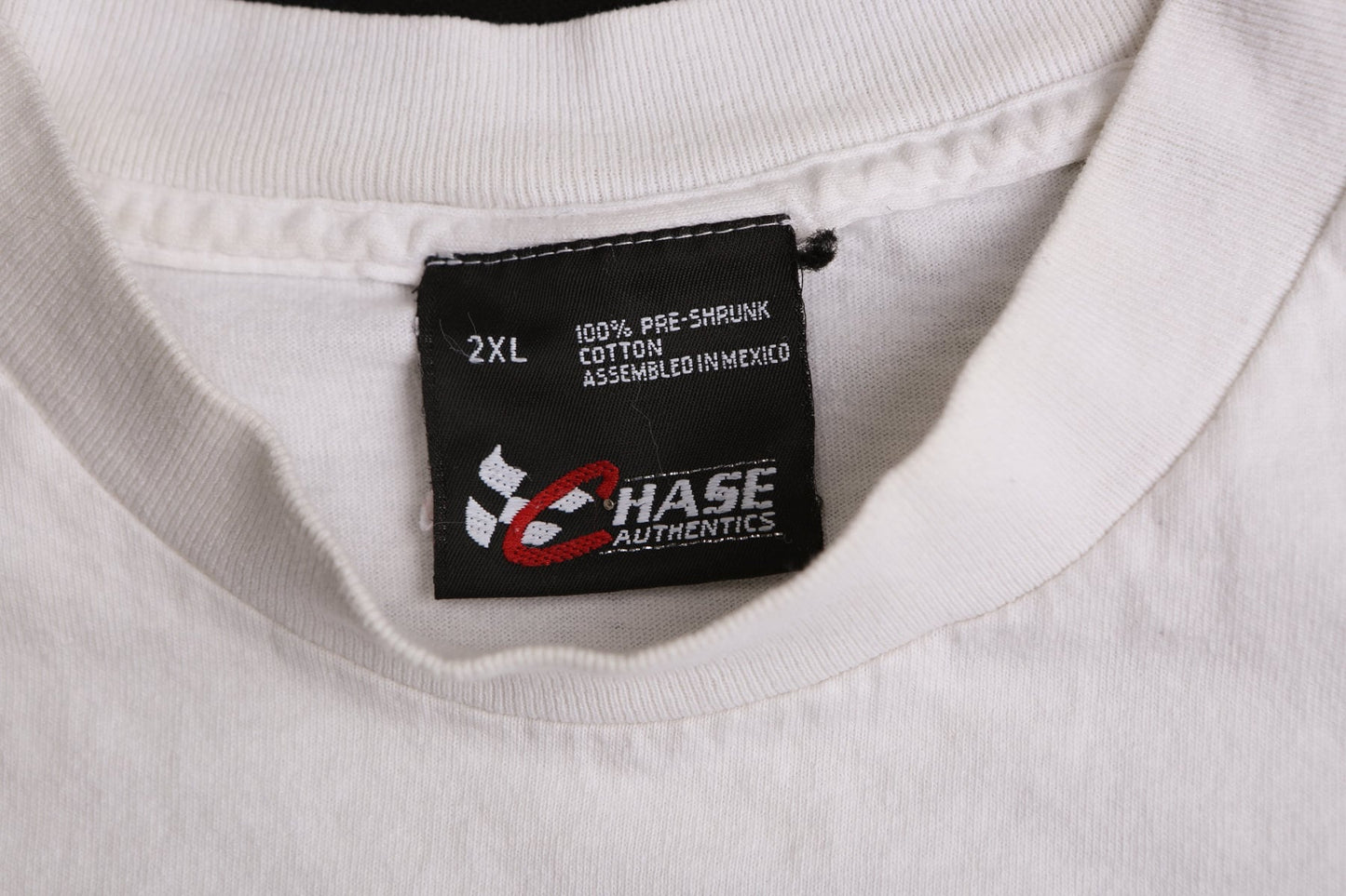 Vintage NASCAR White Graphic T-shirt - Daytona 500 1st Win