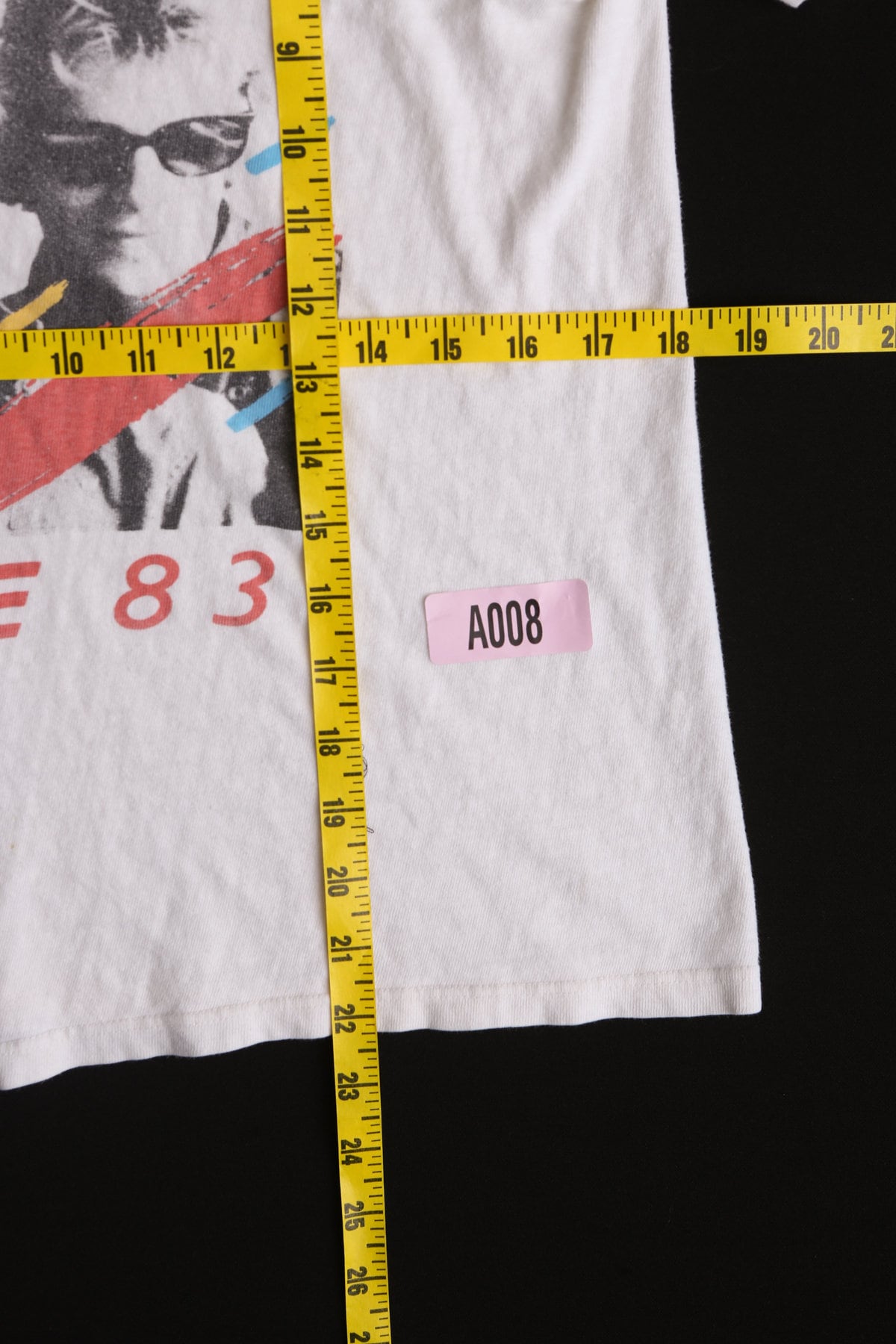 1983 Europe the Police Rock Graphic T-shirt