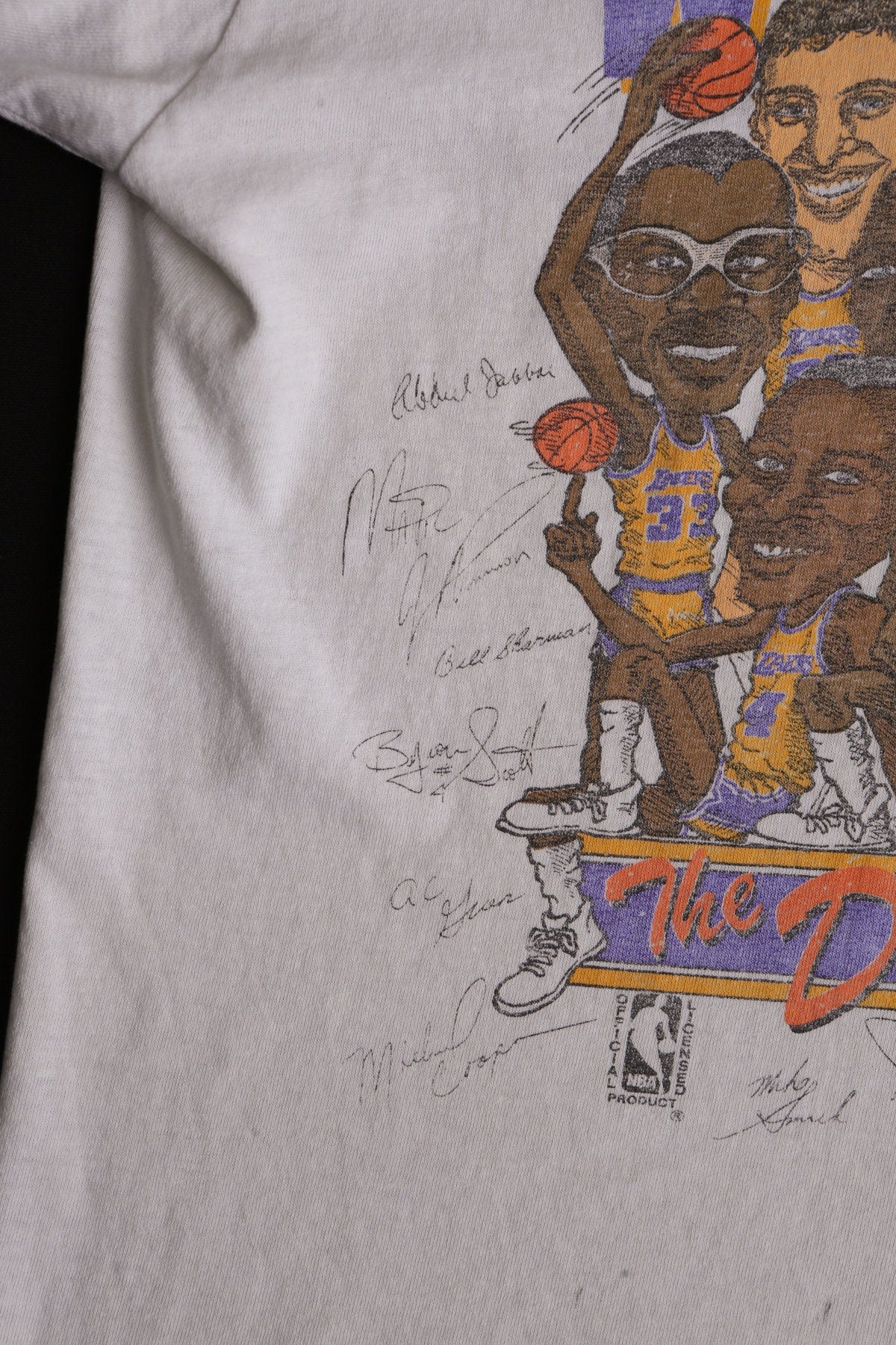 1987 World Champs Los Angeles Lakers Graphic T-shirt
