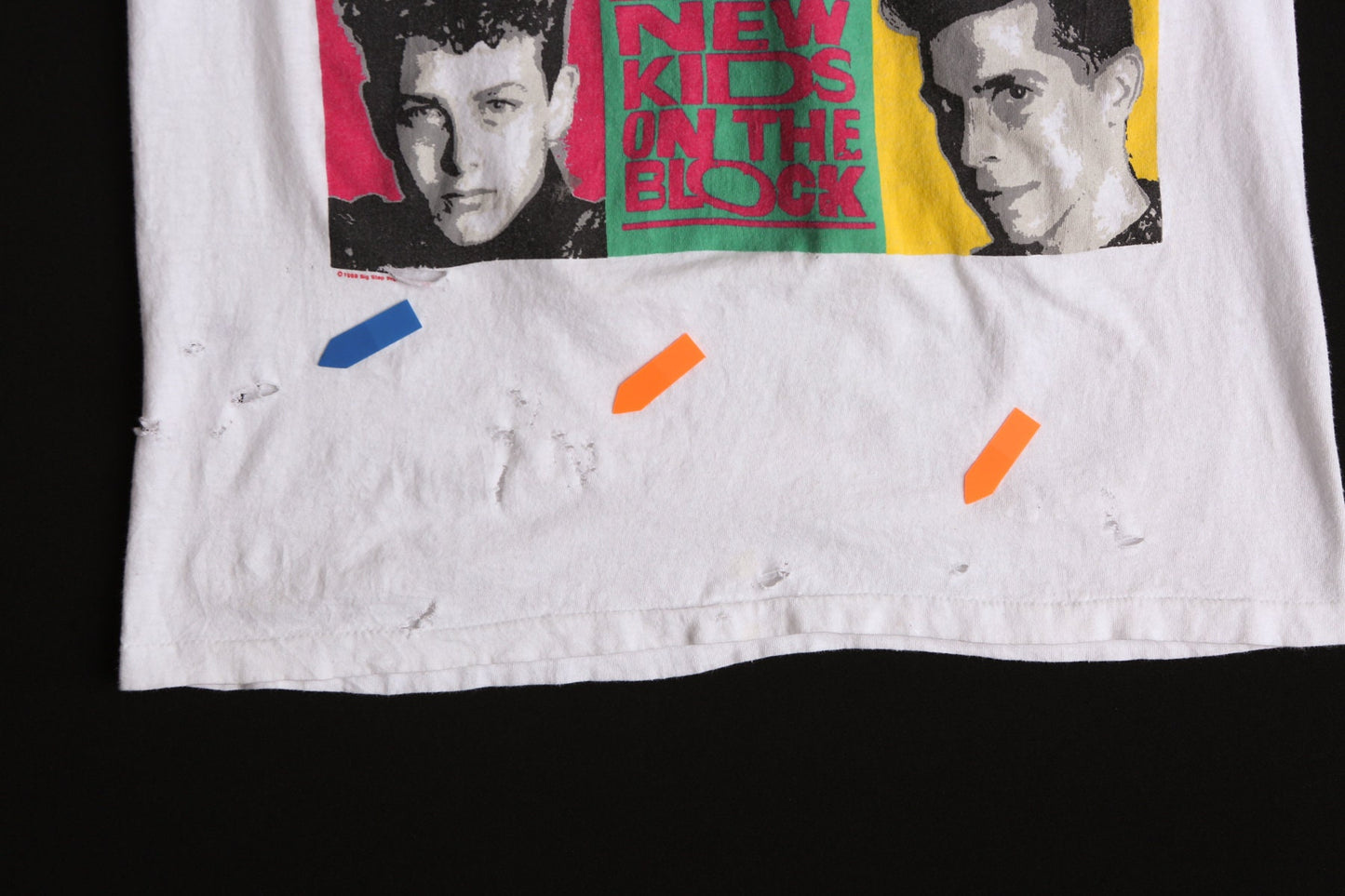 The New Kids on the Block Tour White Graphic T-shirt