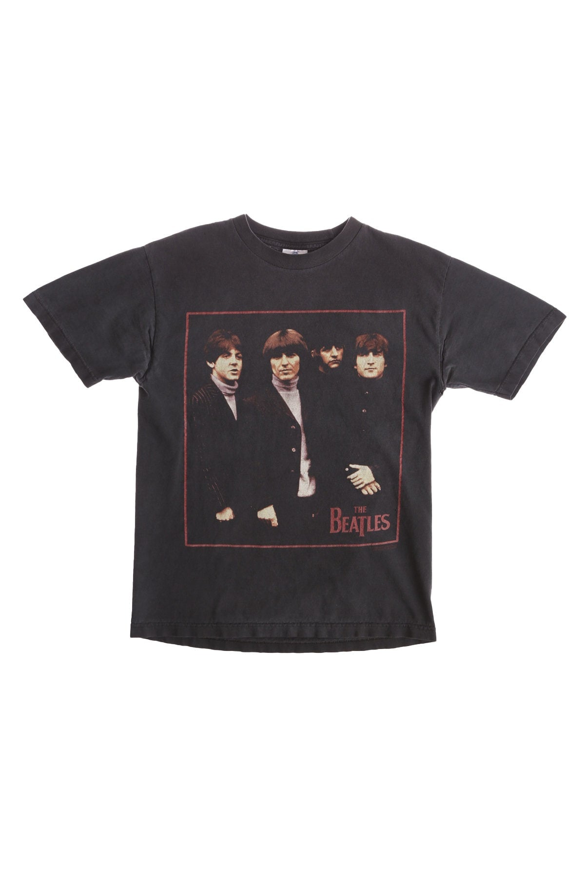 The Beatles Black Graphic T-shirt